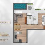 SAMANA Waves - 1 Bedroom