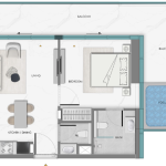 SAMANA Hills South 2 - 1BHK - Type 1