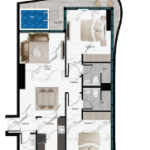 SAMANA Barari Twin Towers - 2 BEDROOM WITH POOL