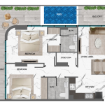 SAMANA California 2 - 2 BEDROOM WITH POOL