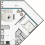 SAMANA Hills South - 1BHK - Type 2