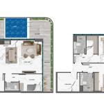 SAMANA California 2 - 2 BEDROOM DUPLEX WITH POOL