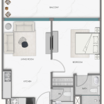 SAMANA Hills South - 1BHK - Type 3