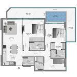 2 Bedroom Apartment + Pool