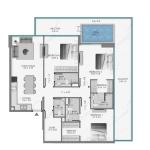 3 Bedroom Apartment + Pool