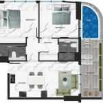 SAMANA Ivy Gardens - 2 BEDROOM