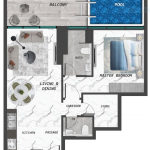 SAMANA Lake Views 2 - 1 BEDROOM WITH POOL